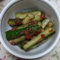 Ritany's cooksnap of when they made きゅうりの梅かつお和え.