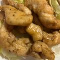 みっちょこれーと's cooksnap of when they made 簡単まいうー！ささみのガーリック醤油！.
