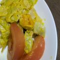 miffy34's cooksnap of when they made キャベツとかぼちゃのサラダ.
