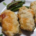 monjimari's cooksnap of when they made 肉詰めピーマンのオーブン焼き.