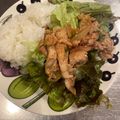 アオミドチ's cooksnap of when they made 玉ねぎと豚肉の焼肉丼♪♪.