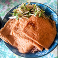 口福さん♪'s cooksnap of when they made 秒で！カイワレときざみあげ丼.
