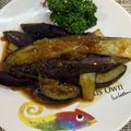horseland's cooksnap of when they made ☆甘辛ナス☆メモ用.