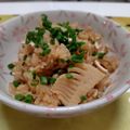 107yoko's cooksnap of when they made たけのこご飯＠炊飯器で簡単に炊き込みご飯.