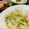 うーえー's cooksnap of when they made キャベツとシーフードのペペロンチーノ炒め.