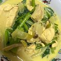 えみらくる's cooksnap of when they made 低糖質☆鶏胸肉とほうれん草のカレー煮.