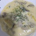 木の根's cooksnap of when they made 松屋公式！お家で『松屋のシュクメルリ』.
