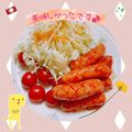 ふくmama✨✨'s cooksnap of when they made お子様のウインナー炒め♡大人も.
