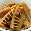なななぁにつくろ♪'s cooksnap of when they made 大好評！はちく筍の手作りメンマ.