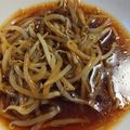 かずPapa's cooksnap of when they made レンジで4分　もやしだけ♪.
