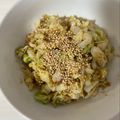 クック6Q6IMY☆'s cooksnap of when they made 味見で半分なくなるキャベツの胡麻和え.