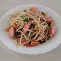 ぱふ♪'s cooksnap of when they made ウインナーともやしとピーマンの炒め物♪.