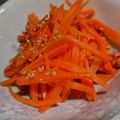 みぶ。's cooksnap of when they made 常備菜 お弁当に！にんじんの塩きんぴら.