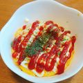 スチニャン's cooksnap of when they made 卵1個★レンジで作るトマトチーズオムレツ.