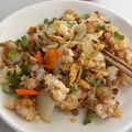クックふーー's cooksnap of when they made ふわふわ納豆チャーハン.
