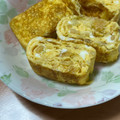 黄金の輝き亭's cooksnap of when they made ネギと天かすで❤コクÜP卵焼き.