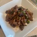あい1229's cooksnap of when they made 茄子と牛肉炒め.