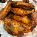 70intheday's cooksnap of when they made 余った餃子の皮でささみ梅しそチーズ揚げ.