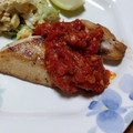 たかぽん's cooksnap of when they made めかじきのソテー☆ 簡単トマトソース.