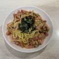 クック9BD0HE☆'s cooksnap of when they made レンジで簡単☆しめじベーコン納豆のパスタ.