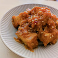 mirising's cooksnap of when they made 厚揚げとたっぷりネギのチリソース風.