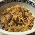 おぜんざい's cooksnap of when they made 鶏肉ときのこの炊きこみご飯…しっかり味.