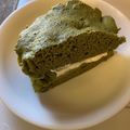 きゃろぽて's cooksnap of when they made 抹茶蒸しパンのきな粉クリームサンド.