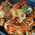 まつりんぐ's cooksnap of when they made さばを揚げずにさっぱり！さばの南蛮漬け.