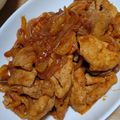 ナーちゃん's cooksnap of when they made 豚肉の＊ハニーマヨケチャップ炒め＊.