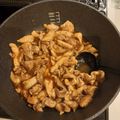 クックGE745F☆'s cooksnap of when they made すっぱ甘辛の豚小間焼き.
