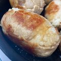 ☆sosk☆'s cooksnap of when they made 胃袋に響け！簡単濃厚 男の肉巻きおにぎり.