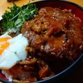 ちくわ君's cooksnap of when they made 煮込みハンバーグ ロコモコ丼にも変身OK.