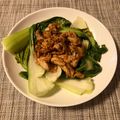 まーちゃろう's cooksnap of when they made シャキっと青梗菜が美味しい！豚肉炒め.