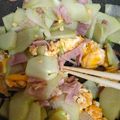 クックCNZGFQ☆'s cooksnap of when they made 隼人瓜（はやとうり）の炒め物.