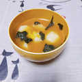 めみたん☆'s cooksnap of when they made 里芋と海苔のお味噌汁☆仕上げは柚子香りで.