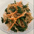yamaeちゃん's cooksnap of when they made 切干大根とほうれん草のゴマ和え.