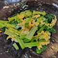 マックマチダ's cooksnap of when they made 小松菜と卵の野菜炒め♪簡単フライパンで.