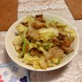 絢香mama's cooksnap of when they made 簡単！豚肉と春キャベツのオイマヨ炒め.