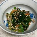 yummy?'s cooksnap of when they made ほうれん草と人参のお浸し【作り置き】.