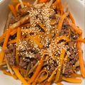 UJ1105's cooksnap of when they made ボリュームきんぴらごぼう.