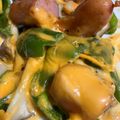 週末は主夫になります's cooksnap of when they made エリンギとピーマンのチーズ焼き.