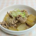 umemodoki's cooksnap of when they made ＊豚こま大根＊.