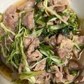 手抜きクック's cooksnap of when they made 牛肉と水菜の炊いたん.