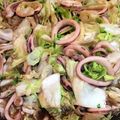 Parmesannn's cooksnap of when they made するめいかと春キャベツの生姜炒め.