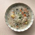 Ruriluru's cooksnap of when they made スープの残りで簡単リゾットランチ.