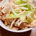 天風えいる's cooksnap of when they made 夜食に簡単☆二郎インスパイアなラーメン.