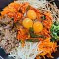 あんまかろん☆'s cooksnap of when they made ホットプレートでお手軽♪石焼きビビンパ☆.