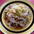 アムール杏ちゃん's cooksnap of when they made ピリ辛豚しゃぶのせ＊ぶっかけ冷やしうどん.