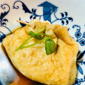 Mimiromi's cooksnap of when they made 油揚げと卵で簡単♫巾着.