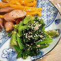 へい♡ゆー♡'s cooksnap of when they made 定番の小松菜のごま和え.
